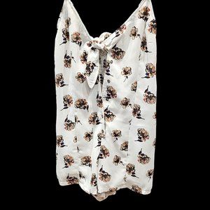 romper shorts tank top style, size small